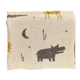 Parkland Collection Once Upon A Time In Zooland Transitional Light Grey Knitted 32 X 40 Baby Blanket