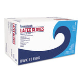 Boardwalk PowderFree Latex Exam Gloves ,GLOVES,EXM,LATEX,PF,XL,NT