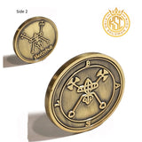 Bael Demon Sigil Coin - Ars Goetia King Seal
