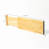 Bamboo Expandable Drawer Dividers – Natural