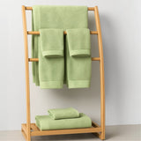 Bamboo Cotton Towel Set - Viscose from Bamboo + Cotton - 8pc - Sage