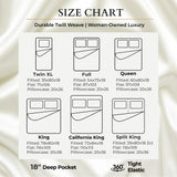 Bamboo Sheet Set - 100% Viscose from Bamboo - Ivory