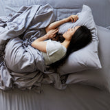 Bamboo Fitted Sheet - 100% Viscose from Bamboo - Platinum