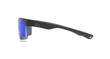 Bandon | Matte Black | Blue Flash Lens