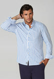 Barrett Stripe Long Sleeve Tech Shirt