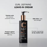 Truss Curly Fix Curl Defining Leave-In Cream 8.45 oz (250 ml)