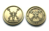 Bael Demon Sigil Coin - Ars Goetia King Seal
