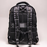 Black Monogram Leather Commuter Bag