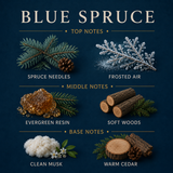 Blue Spruce Whipped Soap