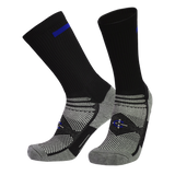 Blue Line Crew Sock