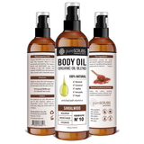 Sandalwood Body Oil / Ultra Moisturizing / Premium Blend #10