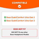 Bose QuietComfort Ultra Gen 1 & Gen 2 Earpads - WC PadZ QC Ultra