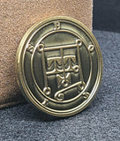 Botis Demon Sigil Coin - Ars Goetia President and Earl Seal