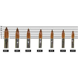 Medicool - Kolinsky Acrylic Brushes - Wood Handle #20