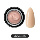 Pink Mask - Builder Gel Clear Latte, 15ml and 30g