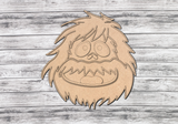 Bumble Abominable Snowman Rudolph Door Hanger DIY Unfinished Kit