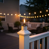 BuzzCaps (1) Single - The Original Mosquito Repellent Outdoor Torch Post Cap