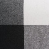 Dii Polyester Bin Buffalo Check White / Black Rectangle Medium