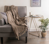 Dii Stone Tonal Textured Throw