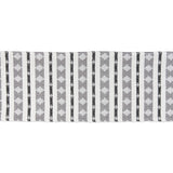 Dii Black/Gray Colby Southwest Table Runner