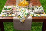 Dii Lemon Bliss Print Outdoor Placemat (Set Of 6)