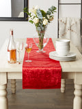 Dii Red Velvet Table Runner