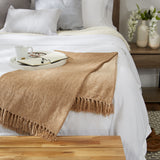 Dii Soft Natural Chenille Throw
