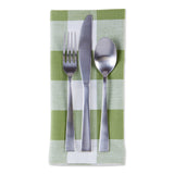 Dii Antique Green Buffalo Check Napkin (Set Of 6)