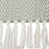 Dii Artichoke Herringbone Stripe Throw