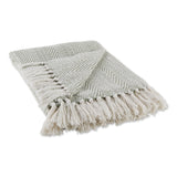 Dii Artichoke Herringbone Stripe Throw