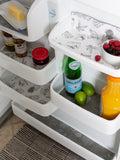 Dii Gray Market Print Fridge Liner (Set Of 6)