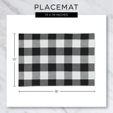Dii Garden Floral Print Outdoor Placemat (Set Of 6)
