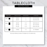 Dii Artichoke Tonal Lattice Print Outdoor Tablecloth