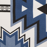 Dii Asst French Blue Aztec Print Pillow Cover (Set Of 4)