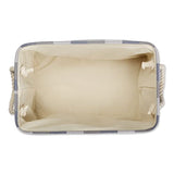 Dii Polyester Bin Tri Color French Blue Rectangle Medium 16X10X12