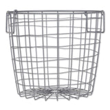 Dii Metal Basket, Cool Gray Round Medium 14X14X12