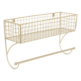 Large Gold Farmhouse Towel Rack