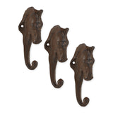 HORSE WALL HOOK SET / 3