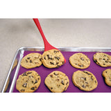 Red 4-Piece Kitchen Baking Set - To Include 2 Silicone Baking Mats, One Oven Gripper And One Basting Brush. Silicone Is Heat Re