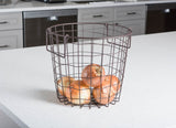 Dii Metal Basket Bronze Round Small