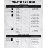 Dii Aqua Diamond Outdoor Tablecloth
