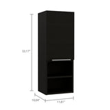 Nashua 2 Piece Bathroom Set, Black