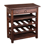 Sunset Trading Cottage Wine Server With Drawer