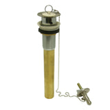 Kingston Brass CC1008 PullOut Bathroom Drain withotu Overflow, 20 Gauge, Brushed Nickel