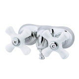Kingston Brass CC50T1 Vintage 33/8Inch Wall Mount Tub Faucet, Polished Chrome