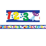 School Fun Straight Border, 36
