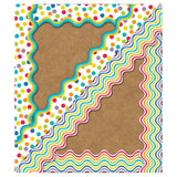 Color Me Bright Scalloped Borders, 39