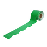 Green Rolled Scalloped Border, 36
