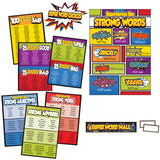Super Power Super Word Choices Bulletin Board Set