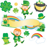 St. Patricks Day Mini Bulletin Board Set